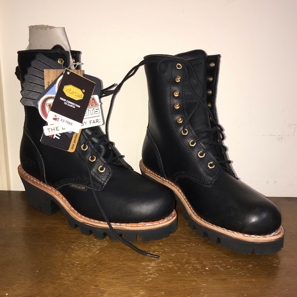 New CHIPPEWA Tinsley Logger Boots - Insulated 8”